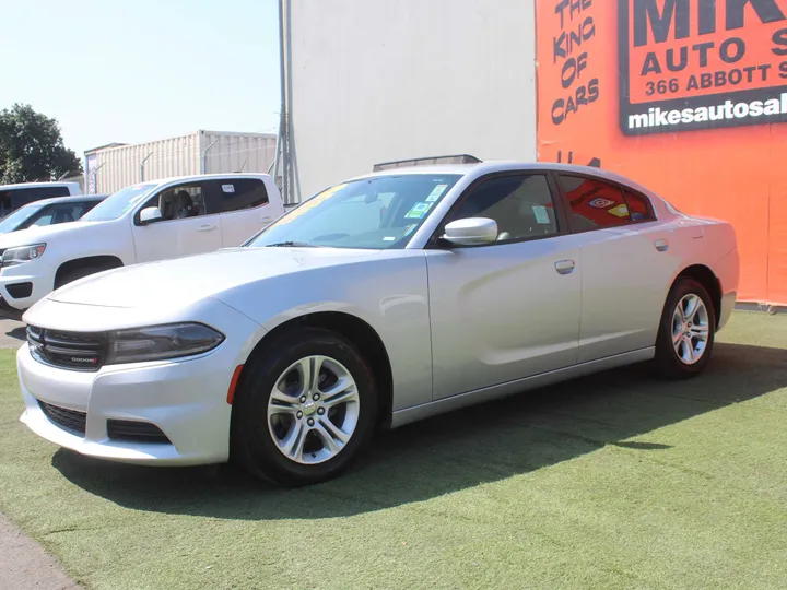 SILVER, 2020 DODGE CHARGER SXT Image 3