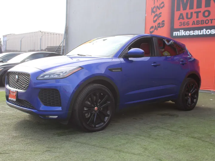 BLUE, 2019 JAGUAR E-PACE R-DYNAMIC HSE Image 3