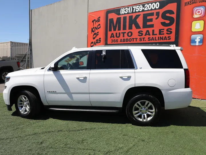 WHITE, 2020 CHEVROLET TAHOE LT Image 10