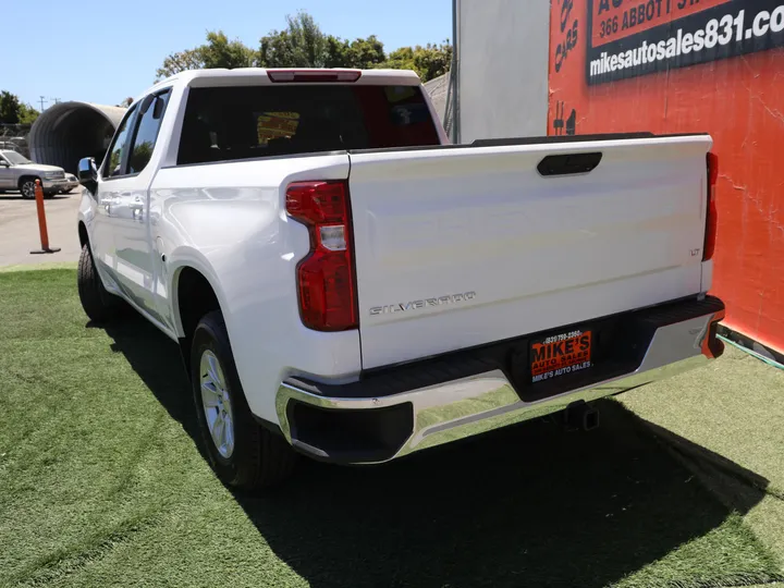 WHITE, 2023 CHEVROLET SILVERADO LT Image 9