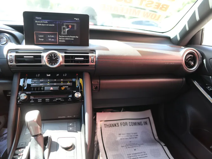SILVER, 2021 LEXUS IS 300 Image 18