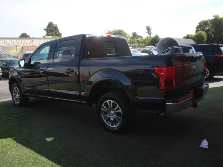 BLACK, 2020 FORD F150 Image 4