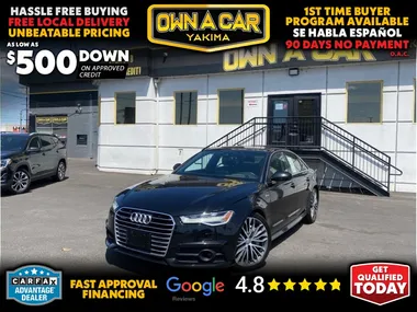 BLACK, 2017 AUDI A6 Image 