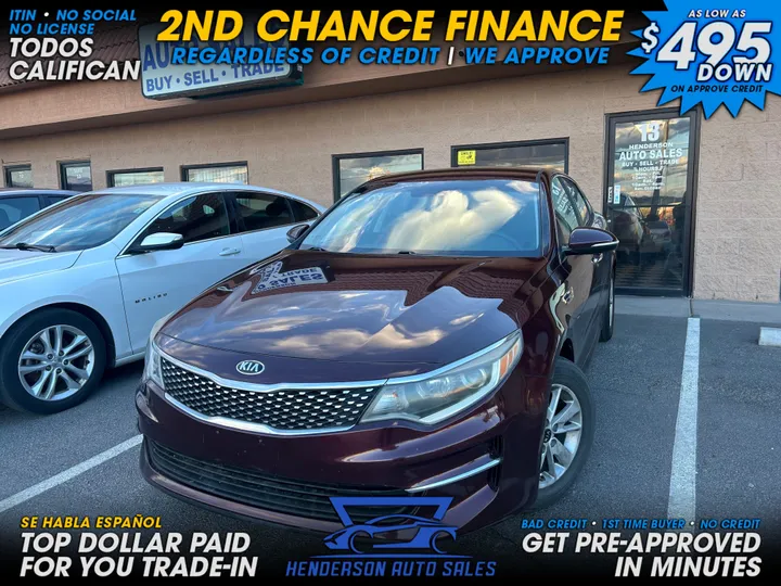 PURPLE, 2018 KIA OPTIMA Image 1