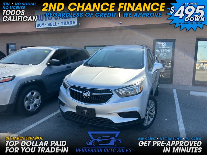 SILVER, 2020 BUICK ENCORE Image 1