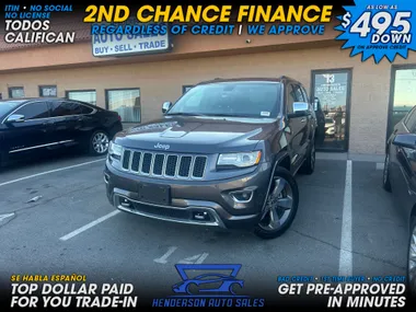 GREY, 2015 JEEP GRAND CHEROKEE Image 