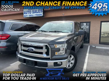 GREY, 2017 FORD F150 SUPERCREW CAB Image 