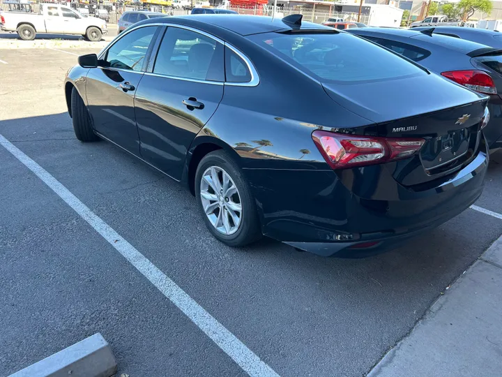 BLACK, 2021 CHEVROLET MALIBU Image 4
