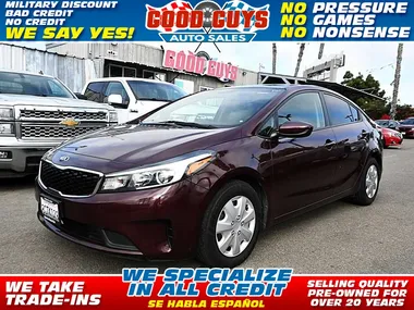 BURGUNDY, 2018 KIA FORTE Image 