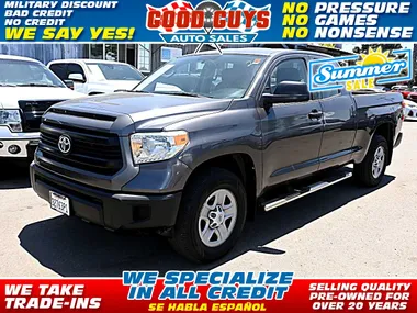 GREY, 2014 TOYOTA TUNDRA DOUBLE CAB Image 