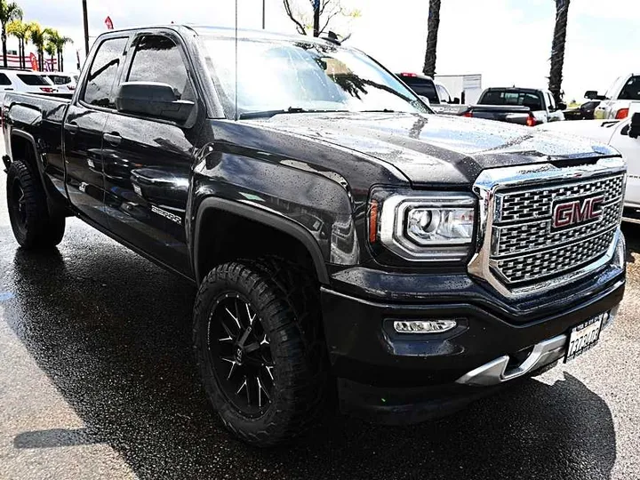 BLACK, 2016 GMC SIERRA 1500 DOUBLE CAB Image 3