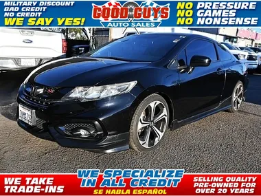 BLACK, 2015 HONDA CIVIC Image 5