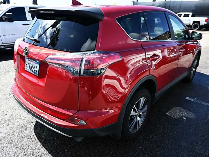 RED, 2017 TOYOTA RAV4 Image 7