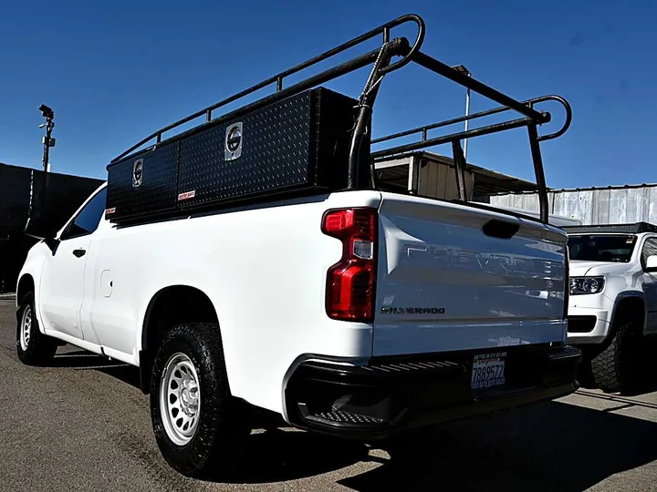 WHITE, 2019 CHEVROLET SILVERADO 1500 REGULAR CAB Image 5