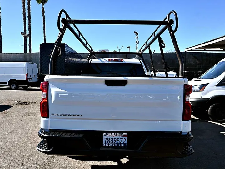 WHITE, 2019 CHEVROLET SILVERADO 1500 REGULAR CAB Image 6