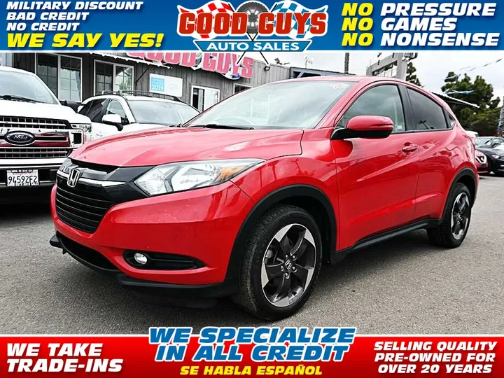 RED, 2018 HONDA HR-V Image 1