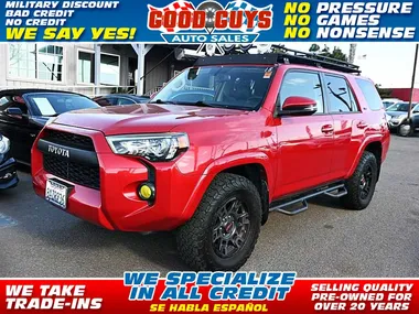 BURGUNDY, 2018 TOYOTA 4RUNNER Image 