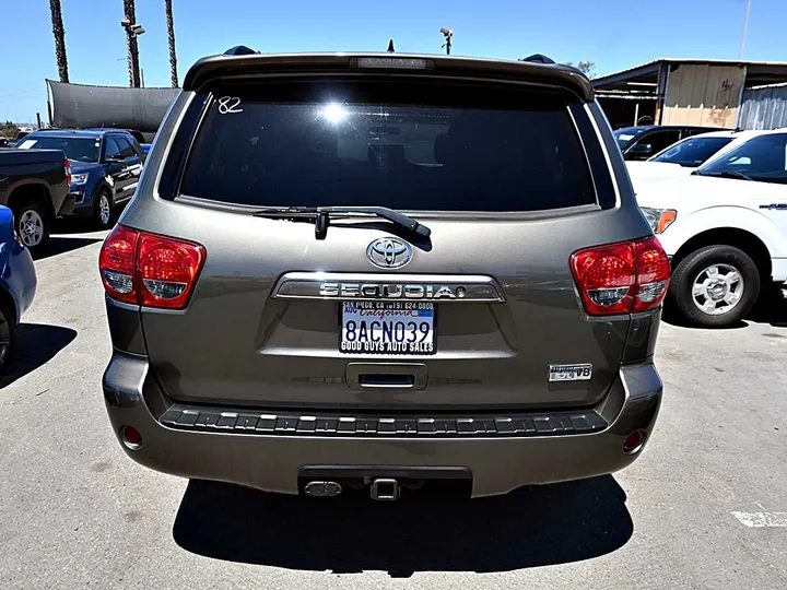 BEIGE, 2016 TOYOTA SEQUOIA Image 6