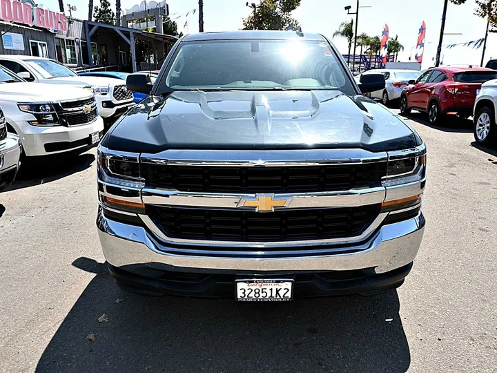 BLUE, 2018 CHEVROLET SILVERADO 1500 REGULAR CAB Image 2