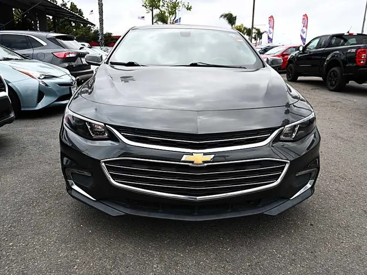 GREY, 2018 CHEVROLET MALIBU Image 2