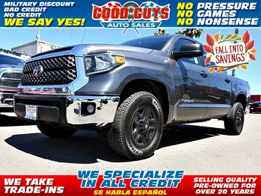 GREY, 2018 TOYOTA TUNDRA CREWMAX Image 