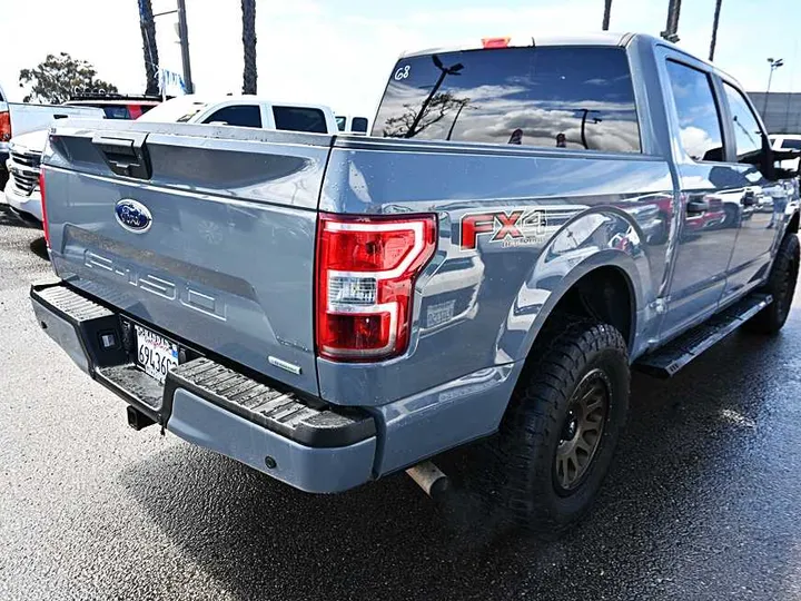 GREY, 2019 FORD F150 SUPERCREW CAB Image 7