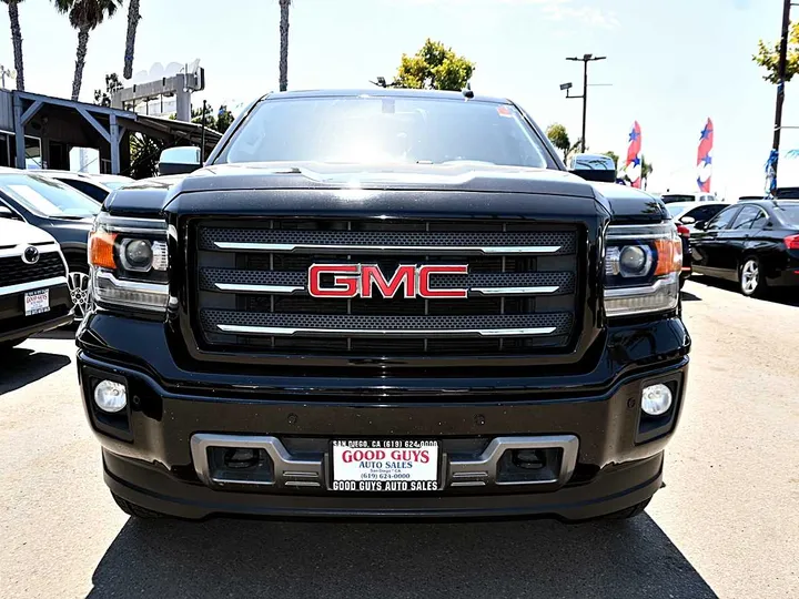 BLACK, 2015 GMC SIERRA 1500 CREW CAB Image 2