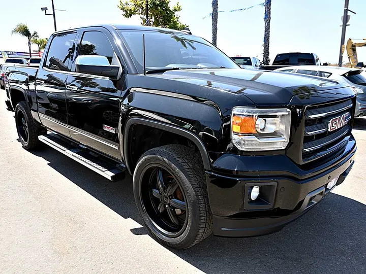 BLACK, 2015 GMC SIERRA 1500 CREW CAB Image 3