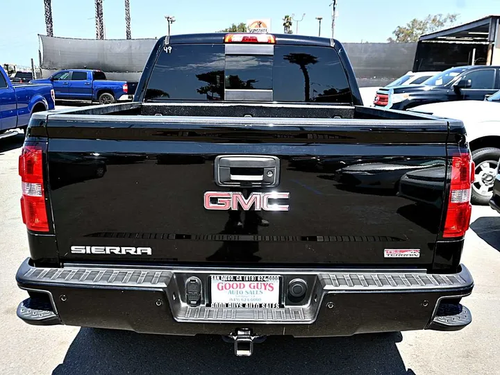 BLACK, 2015 GMC SIERRA 1500 CREW CAB Image 6