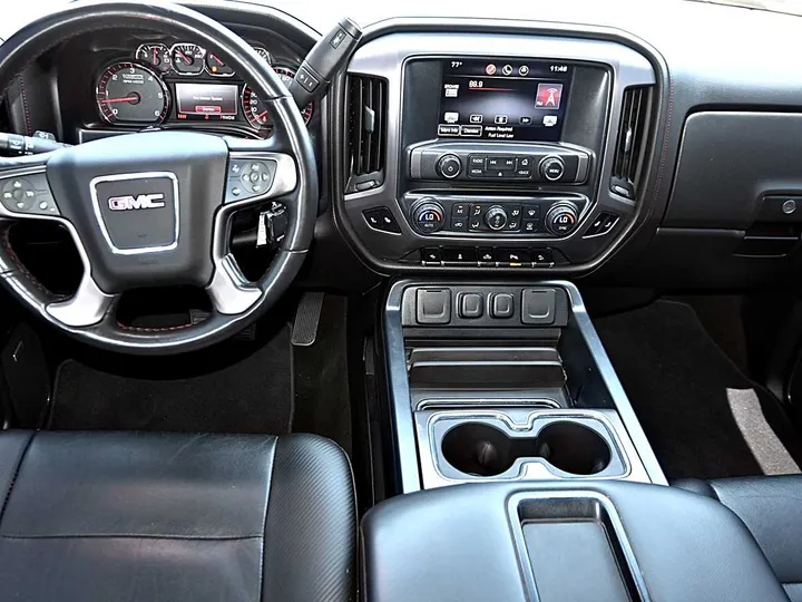 BLACK, 2015 GMC SIERRA 1500 CREW CAB Image 12