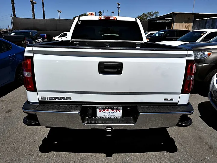 WHITE, 2016 GMC SIERRA 1500 DOUBLE CAB Image 6