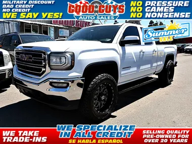 WHITE, 2016 GMC SIERRA 1500 DOUBLE CAB Image 