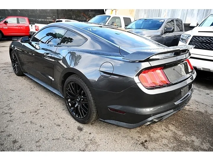 GRAY, 2019 FORD MUSTANG Image 5