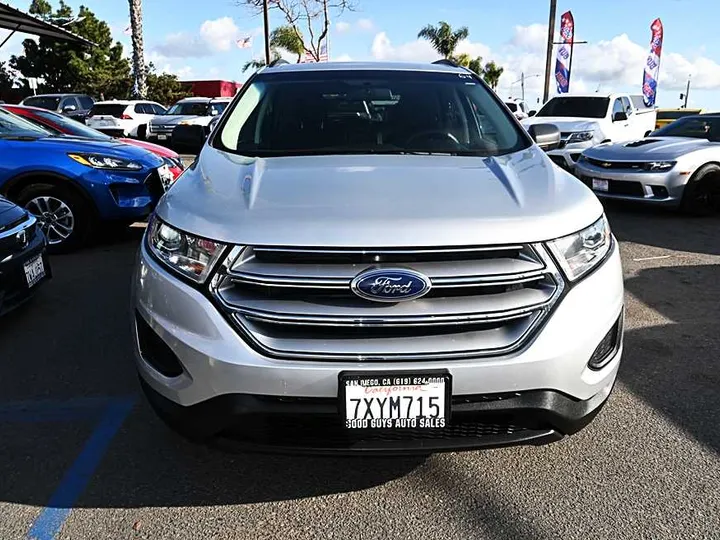 SILVER, 2017 FORD EDGE Image 2