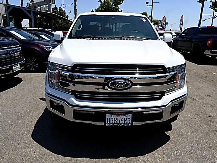 WHITE, 2020 FORD F150 SUPERCREW CAB Image 2