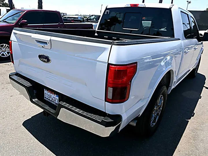 WHITE, 2020 FORD F150 SUPERCREW CAB Image 7