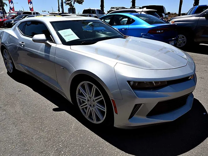 SILVER, 2018 CHEVROLET CAMARO Image 3