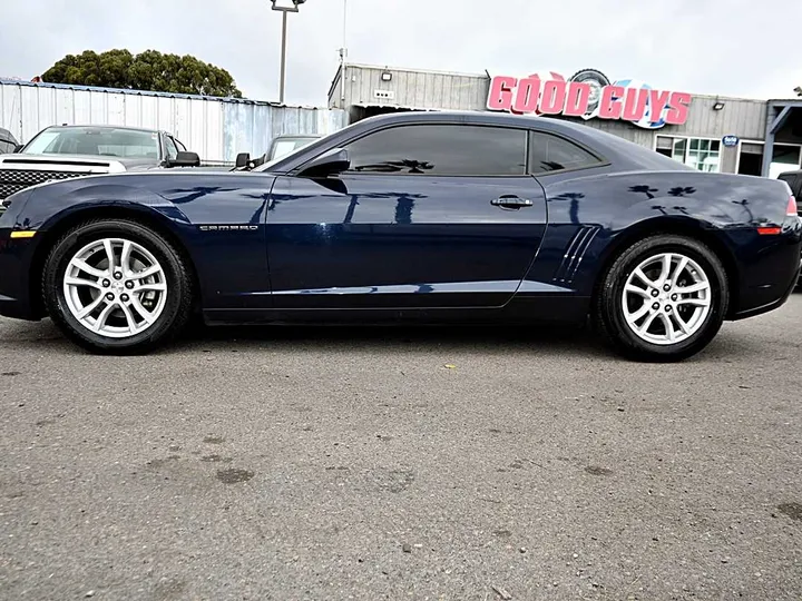 BLUE, 2015 CHEVROLET CAMARO Image 4