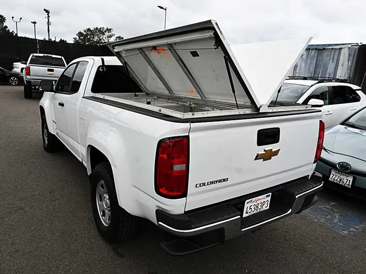 WHITE, 2019 CHEVROLET COLORADO EXTENDED CAB Image 8