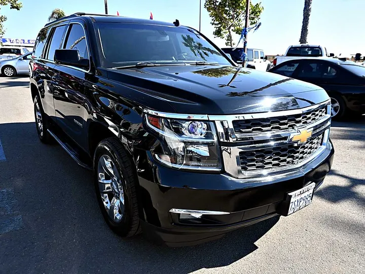 BLACK, 2015 CHEVROLET TAHOE Image 3