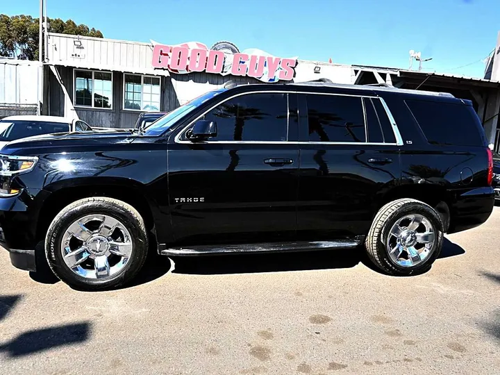 BLACK, 2015 CHEVROLET TAHOE Image 4