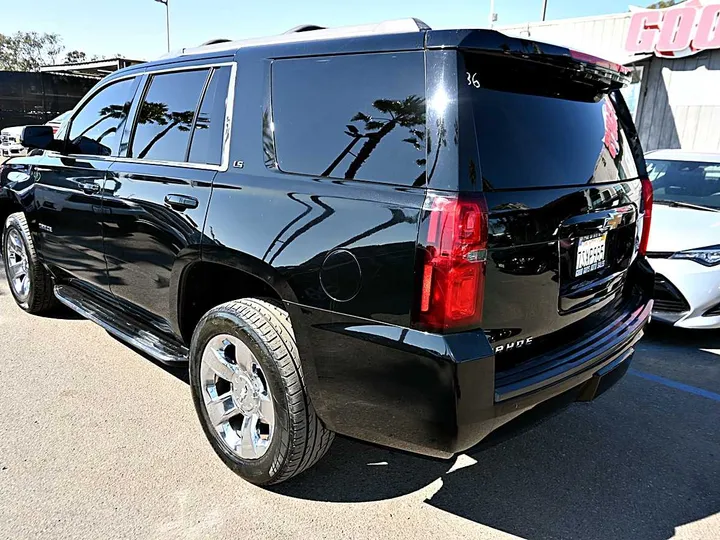 BLACK, 2015 CHEVROLET TAHOE Image 5