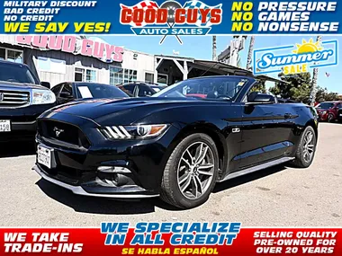 BLACK, 2017 FORD MUSTANG Image 