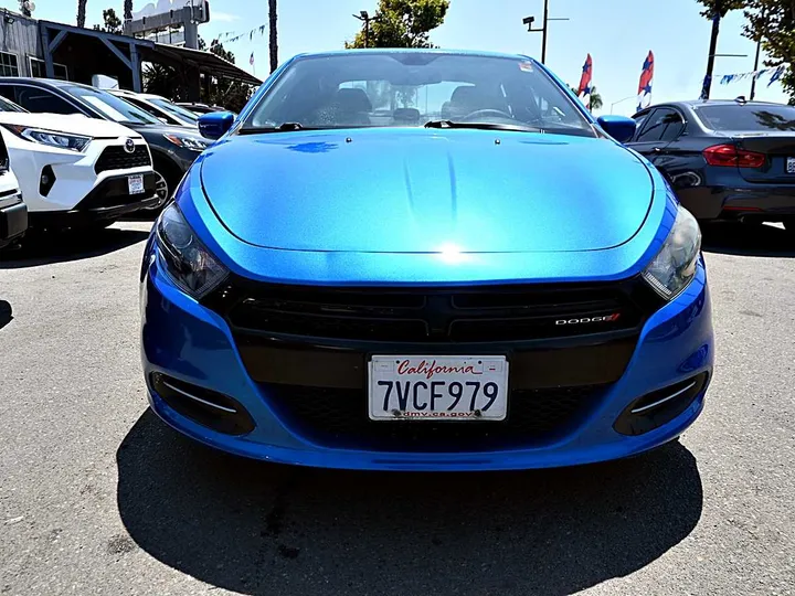 BLUE, 2015 DODGE DART Image 2