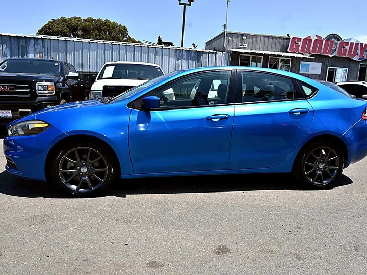 BLUE, 2015 DODGE DART Image 4