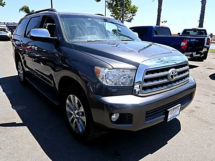 GREY, 2011 TOYOTA SEQUOIA Image 3