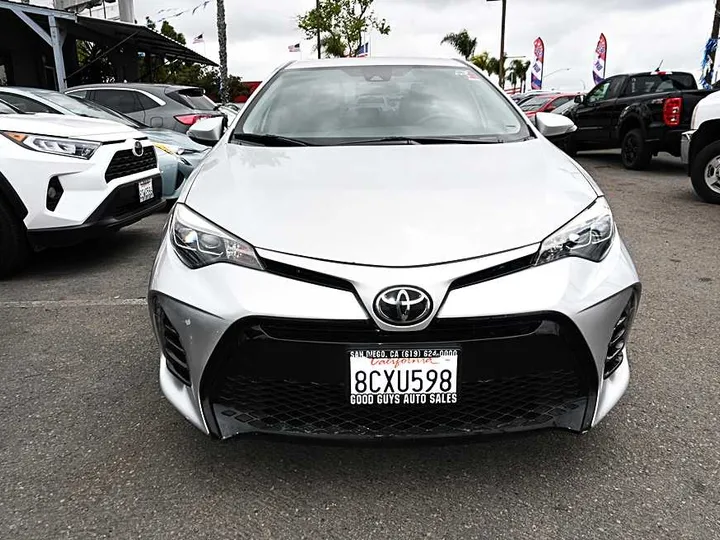 GREY, 2018 TOYOTA COROLLA Image 2