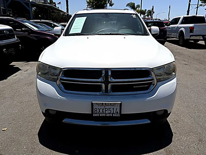 WHITE, 2013 DODGE DURANGO Image 3