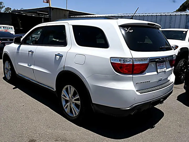 WHITE, 2013 DODGE DURANGO Image 5