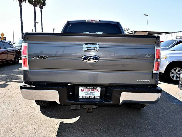 GREY, 2011 FORD F150 SUPERCREW CAB Image 6